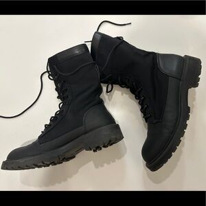 Zara lace up military boot